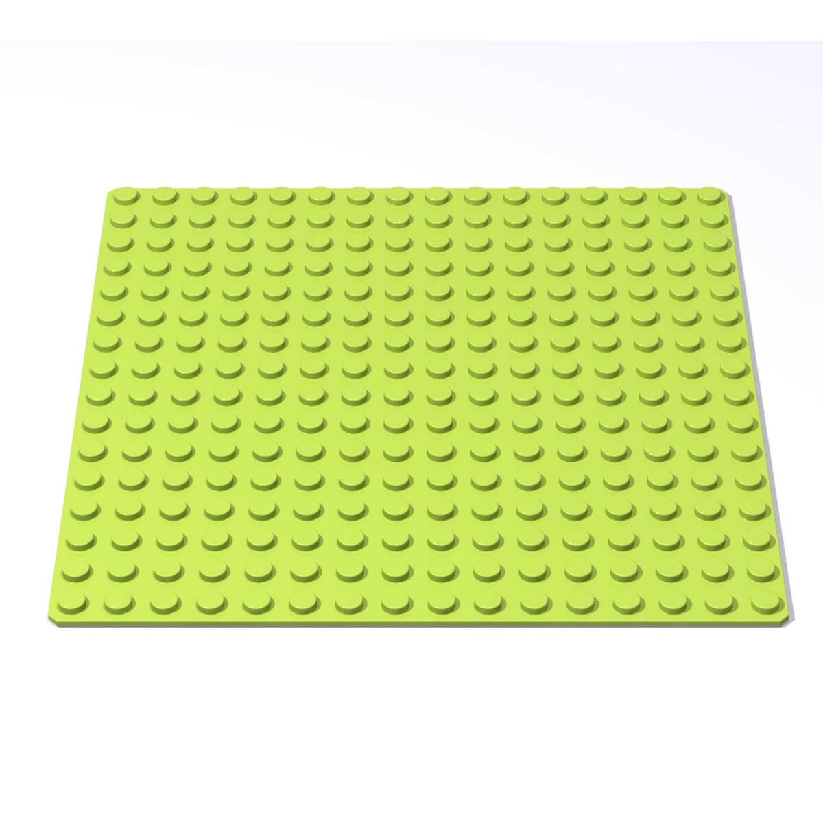 Wange Grundplatte 16x16 Noppen Hellgrün