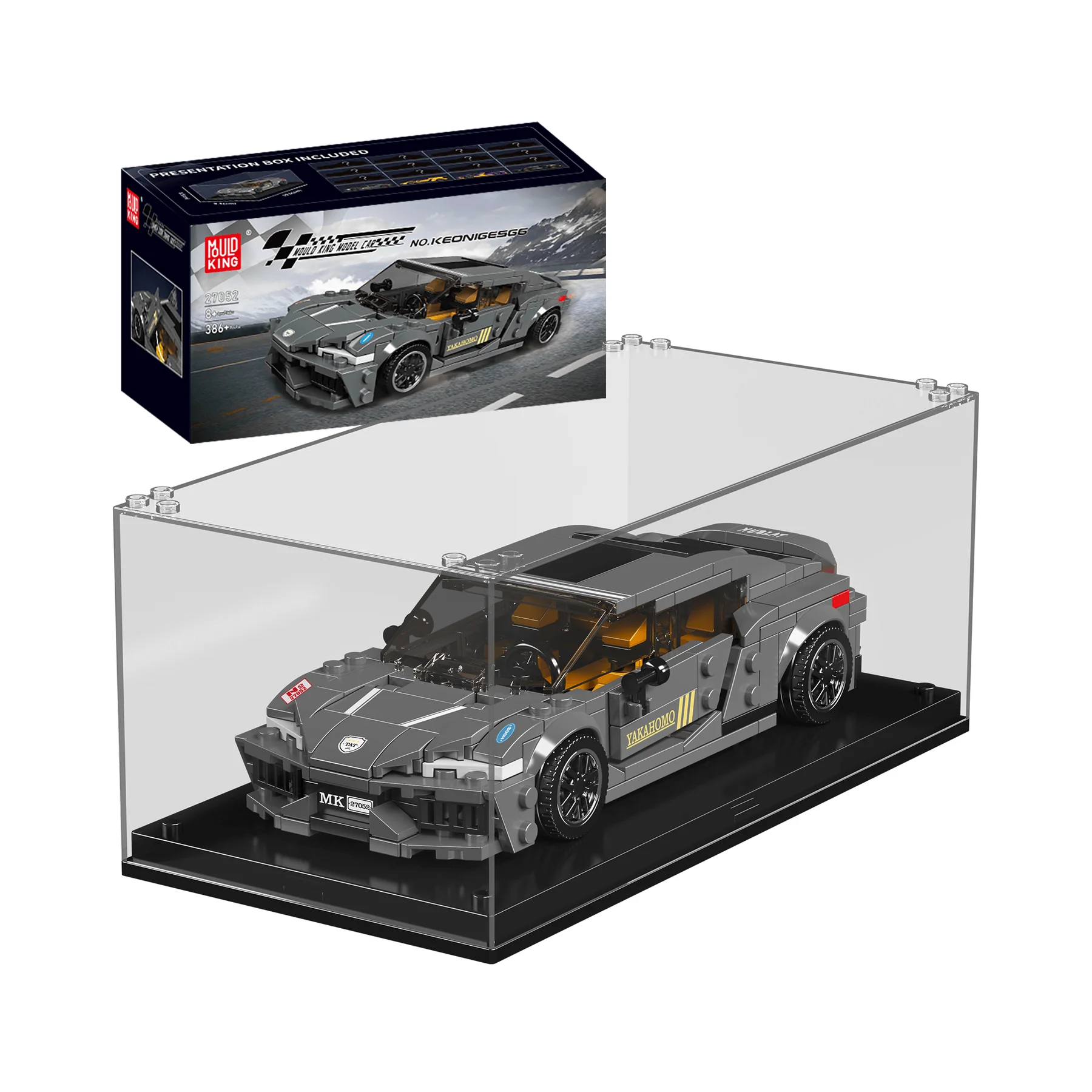 Mould King 27052 - Koenigsegg inkl. Vitrine