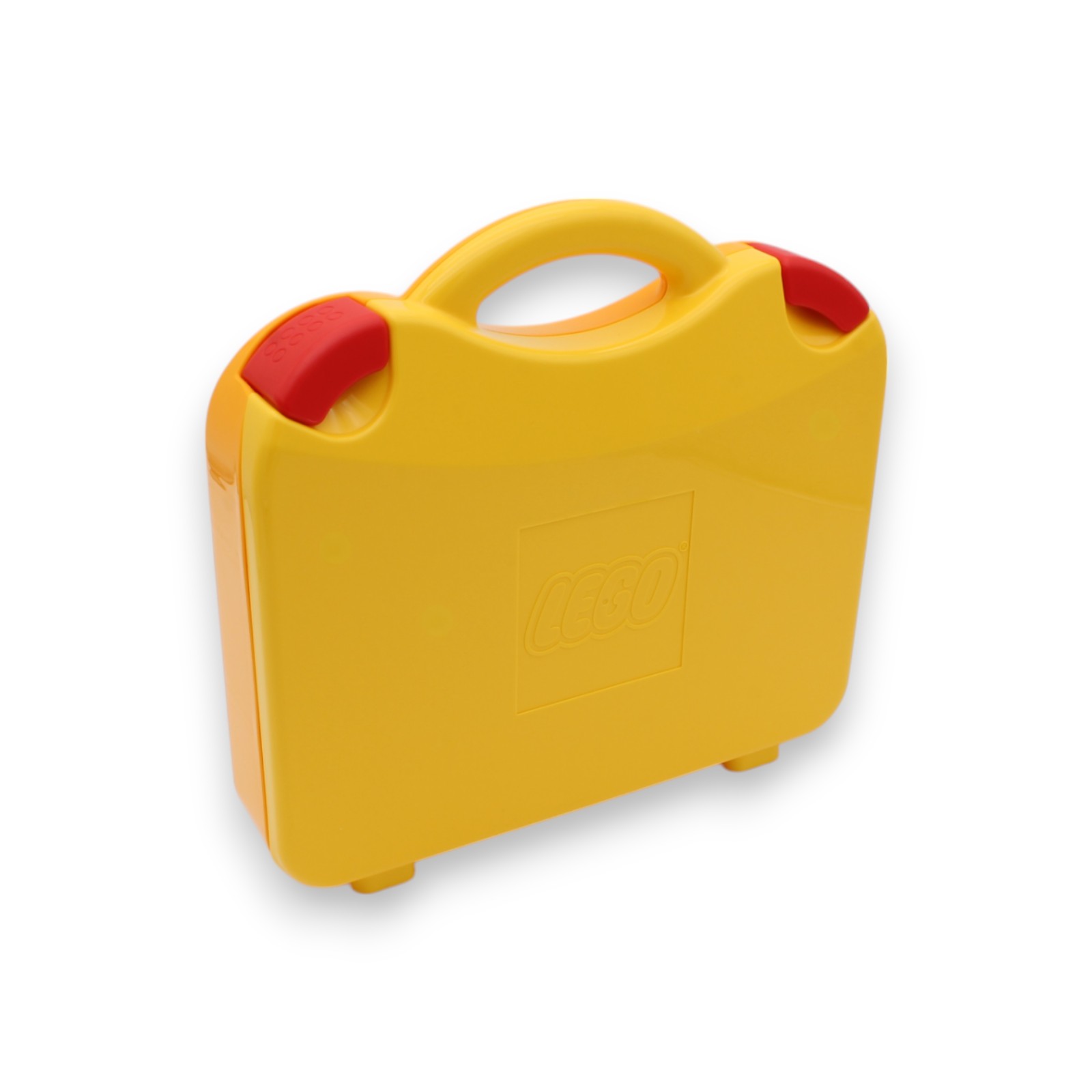 LEGO® Box Aufbewahrung - Aufbewahrungsbox mit Deckel Gelb - S